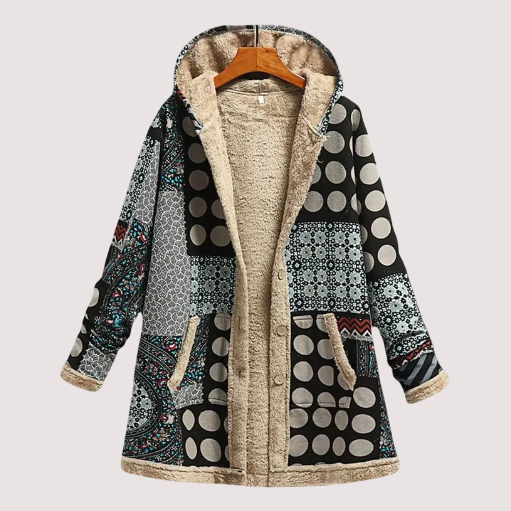 Kamelia | Warme Jacke mit Fleecefutter