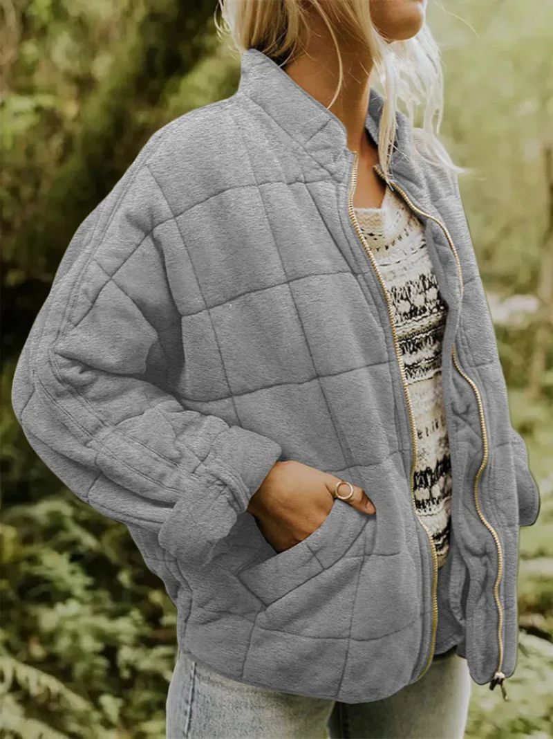 Josiane™ Gefütterte Jacke mit elegantem Oversized-Look