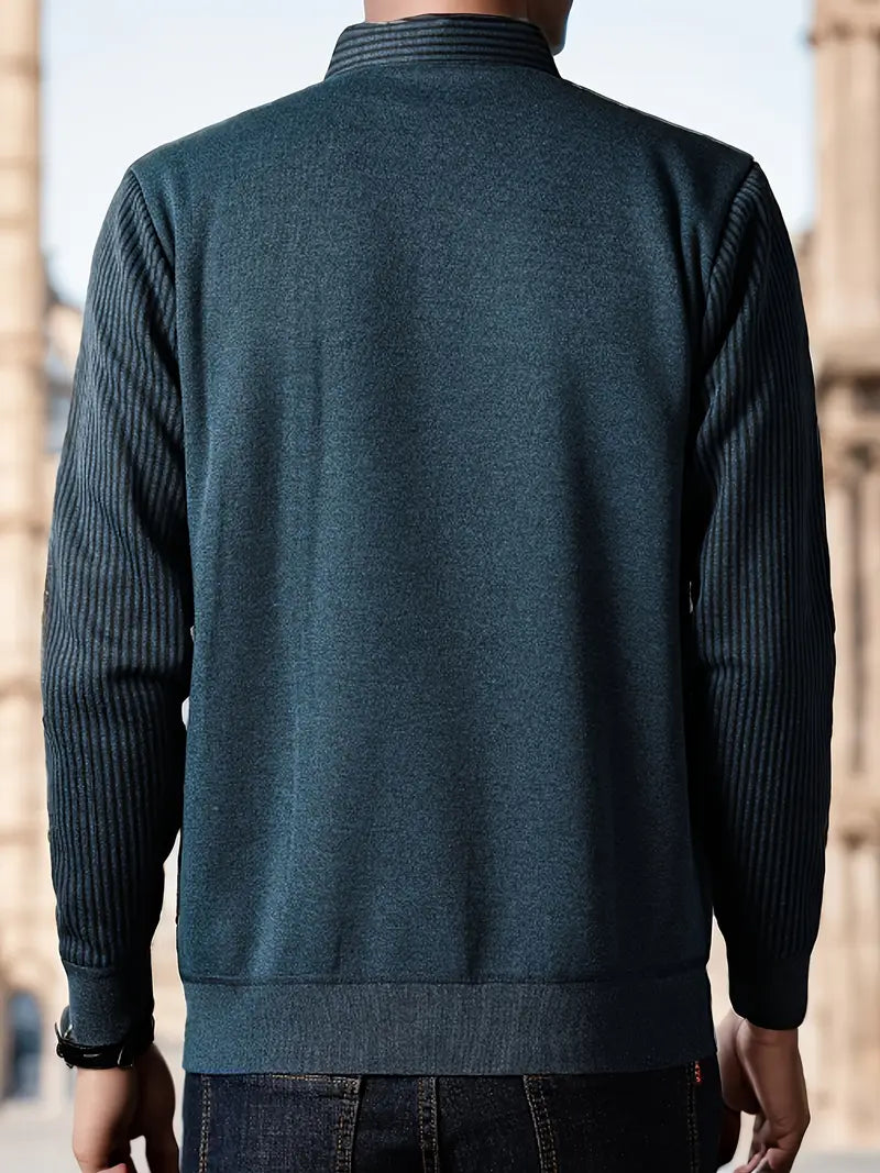 Leroy - Casual Pullover mit langen Ärmeln aus Strick