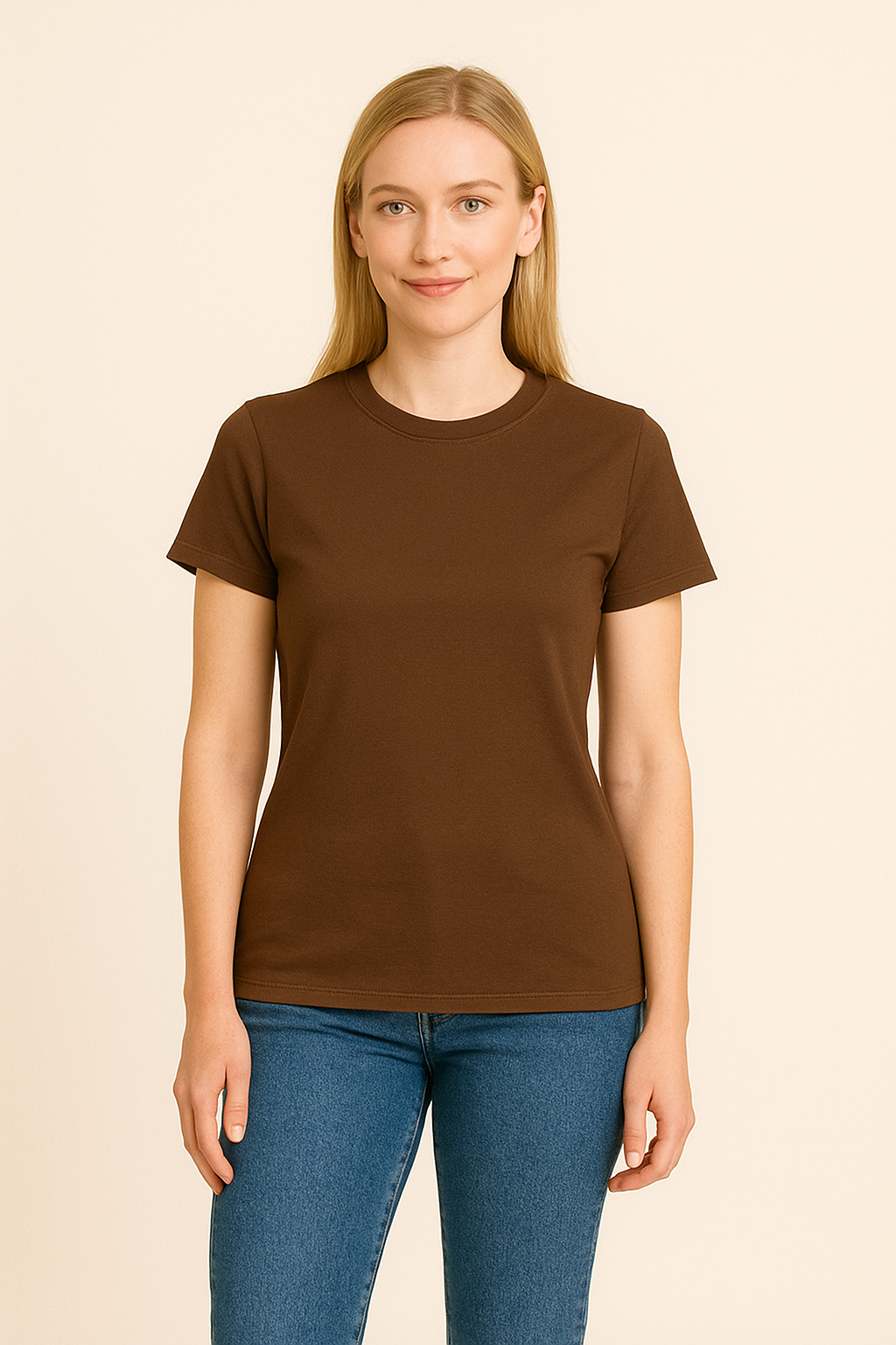 HERBERGER | Damen T-Shirt aus Baumwolle mit klassischem Schnitt für Freizeit & Stil