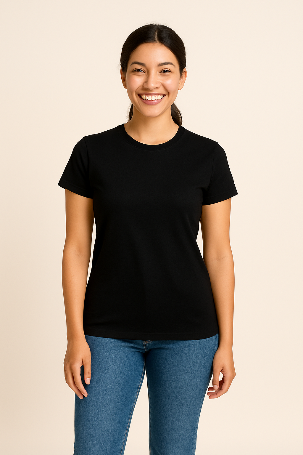 HERBERGER | Damen T-Shirt aus Baumwolle mit klassischem Schnitt für Freizeit & Stil