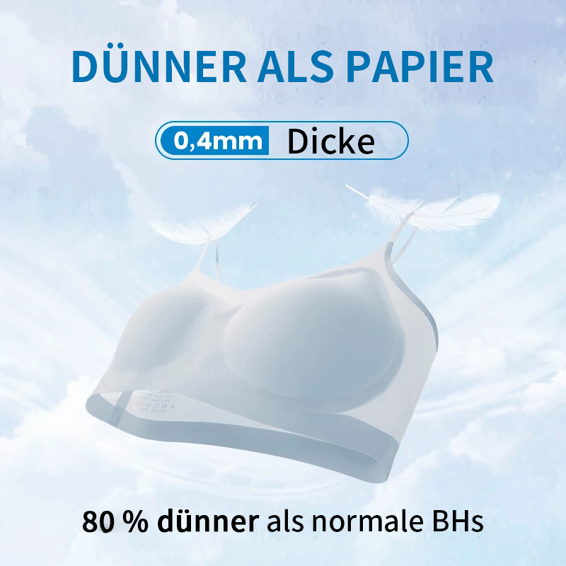 Nahtloser & ultradünner Sommer-Komfort-BH aus Eisseide