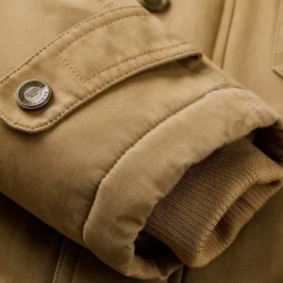 Elegante Gepolsterte Bomberjacke