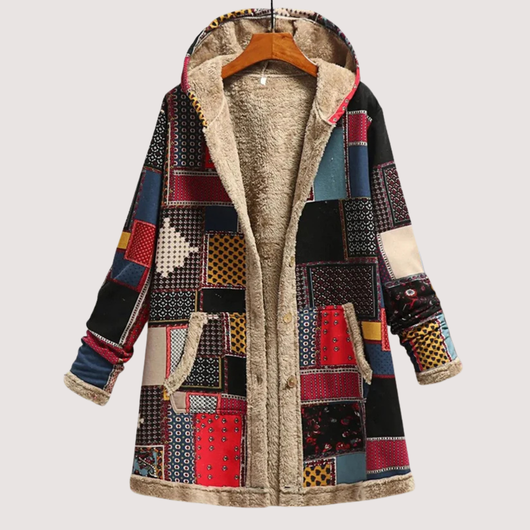 Kamelia | Warme Jacke mit Fleecefutter