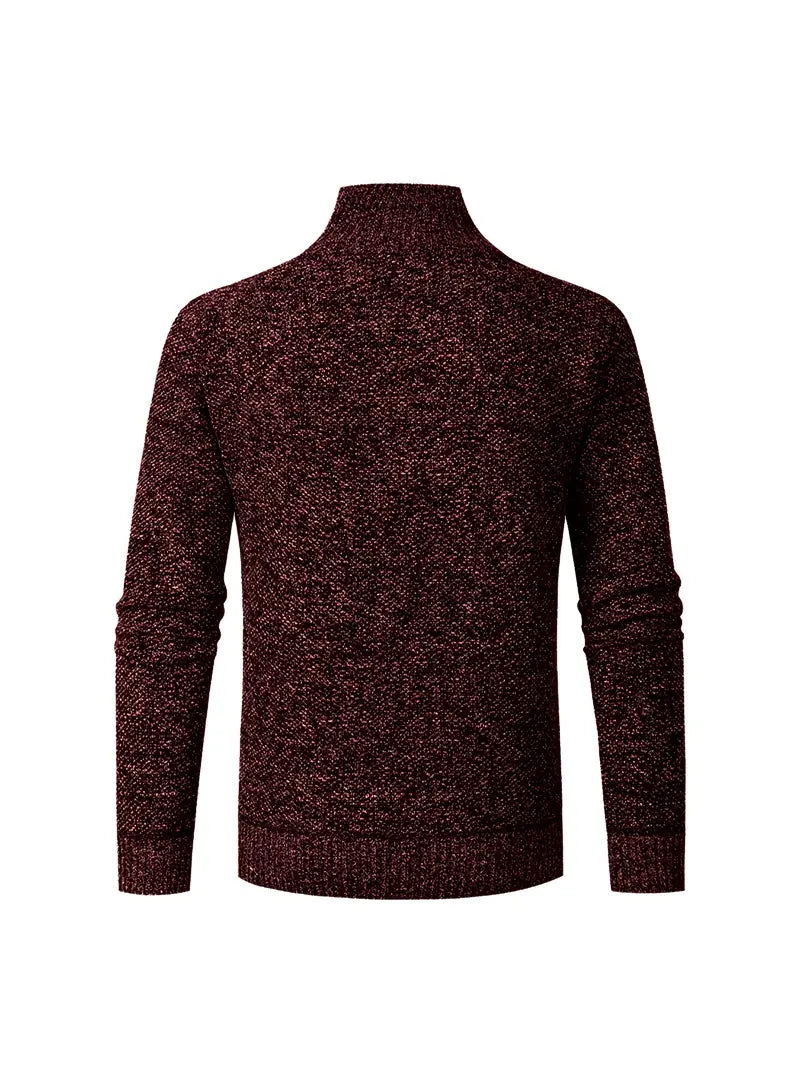Ingram - Casual Pullover mit Stehkragen und Viertelreißverschluss
