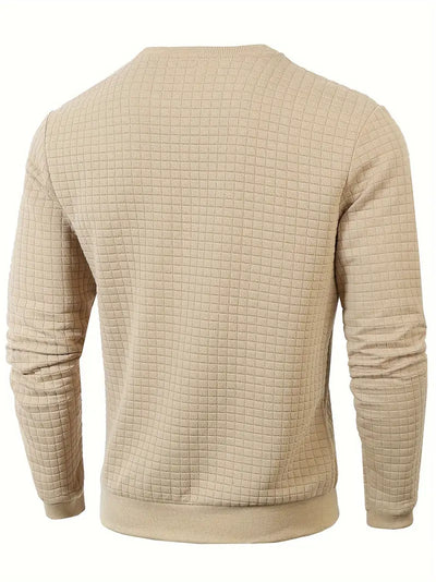 Andreas – Bohemian Plaid Langarm Pullover