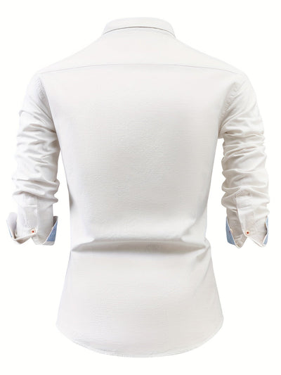 Nolan Langarmhemd Mit Knöpfen