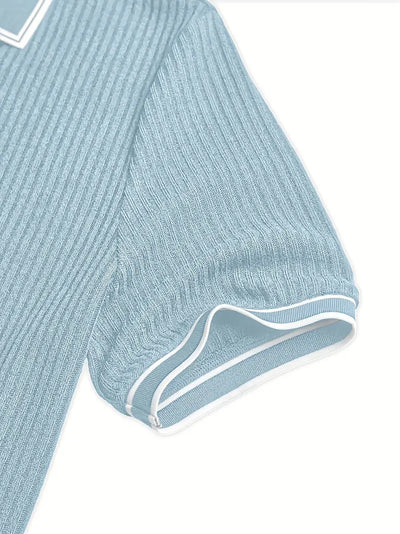 Orestis - Elegantes Polohemd Mit Kurzen Ärmeln