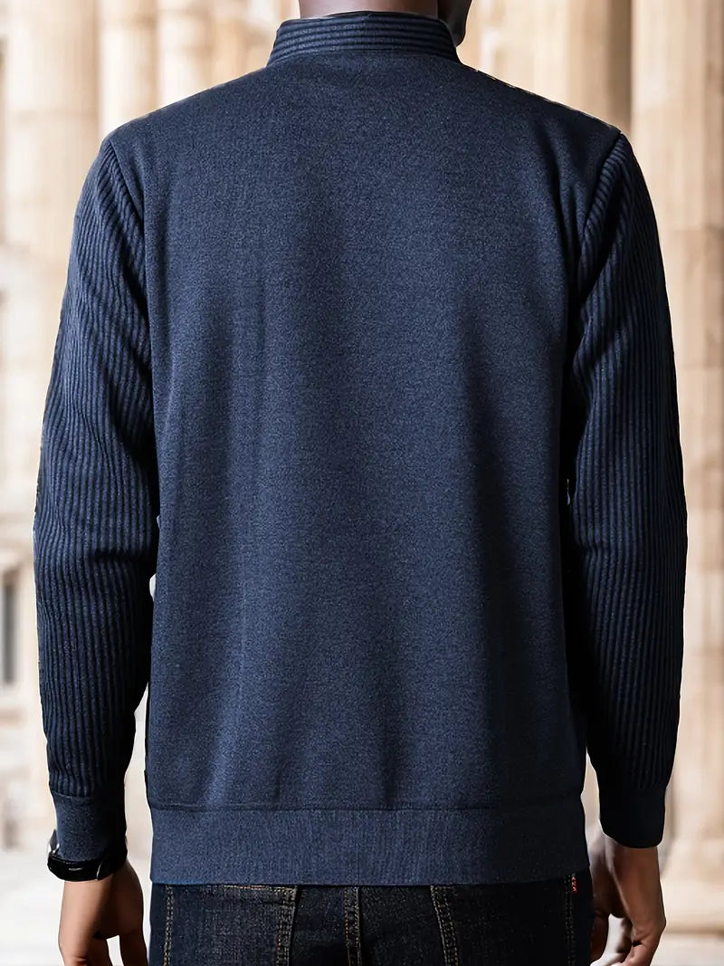 Leroy - Casual Pullover mit langen Ärmeln aus Strick