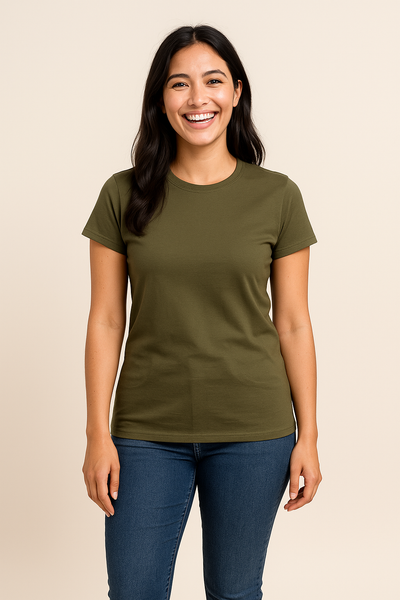 HERBERGER | Damen T-Shirt aus Baumwolle mit klassischem Schnitt für Freizeit & Stil