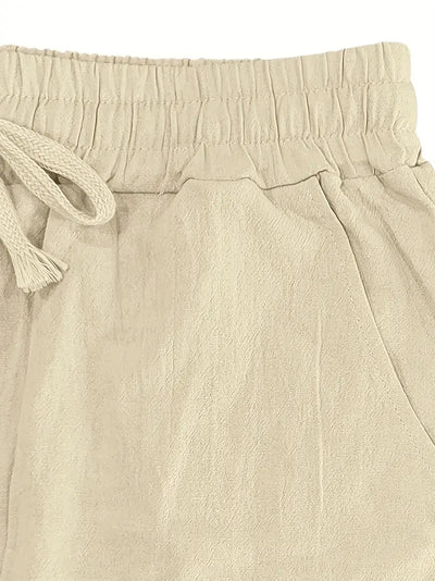 Babaev Stilvolle Leinen Hosen