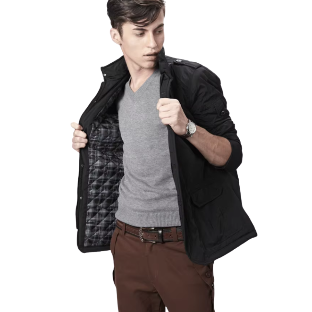 Elegante Winddichte Jacke