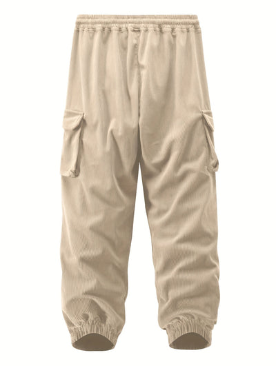 Genevieve - Jogginghose Aus Kord Mit Kordelzug Der Taille