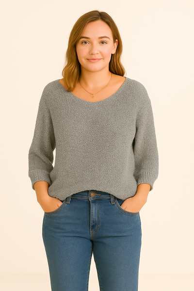 HERBERGER | Damen Pullover mit Rundhalsausschnitt