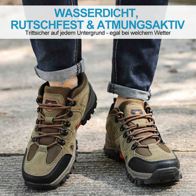 Herren Outdoor Schuhe Wasserdicht & Rutschfest Für Trekking & Wanderungen