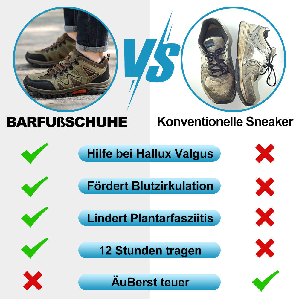 Herren Outdoor Schuhe Wasserdicht & Rutschfest Für Trekking & Wanderungen