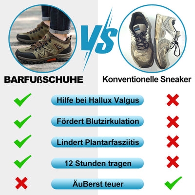 Herren Outdoor Schuhe Wasserdicht & Rutschfest Für Trekking & Wanderungen