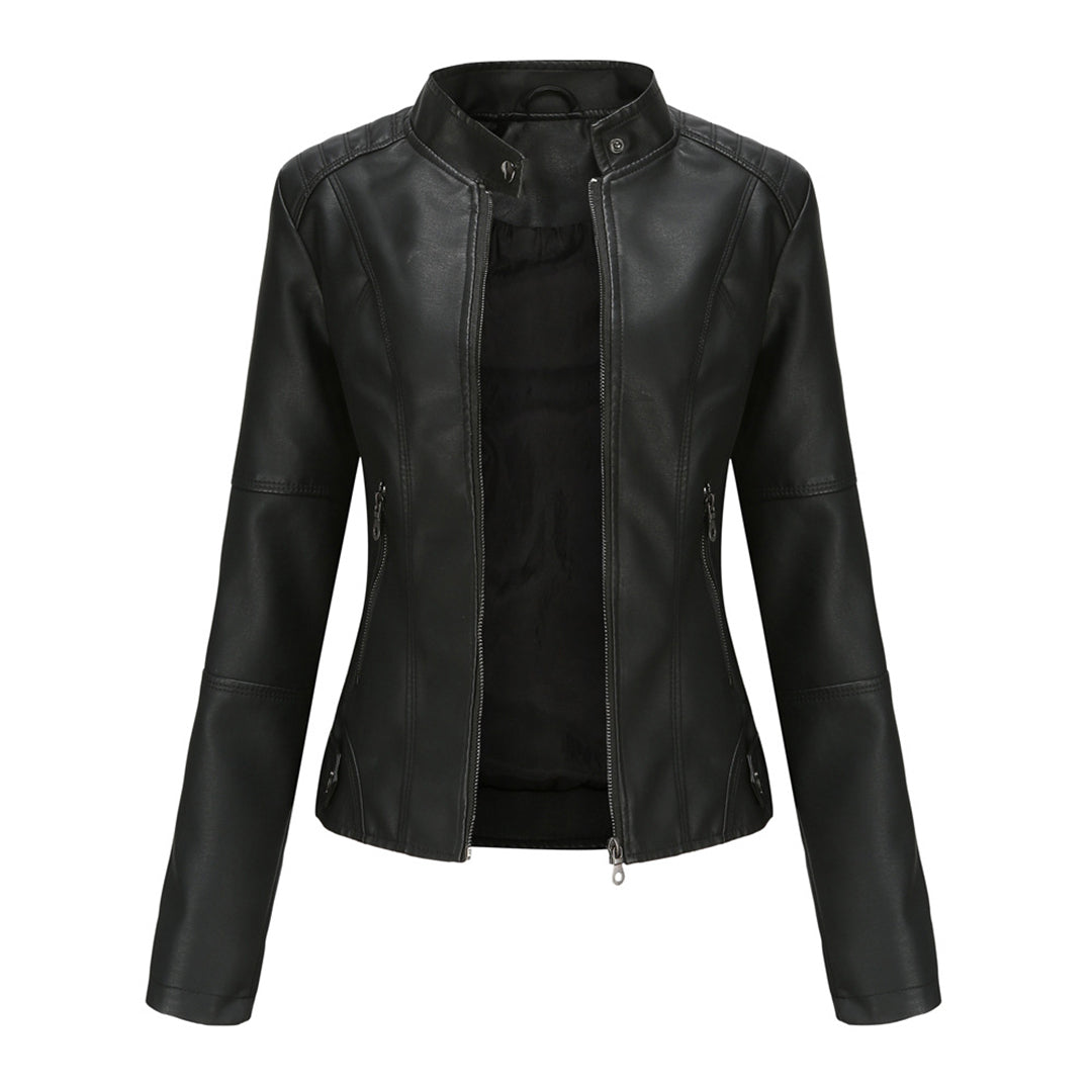 Hanneke™|Stylische Leder Jacke