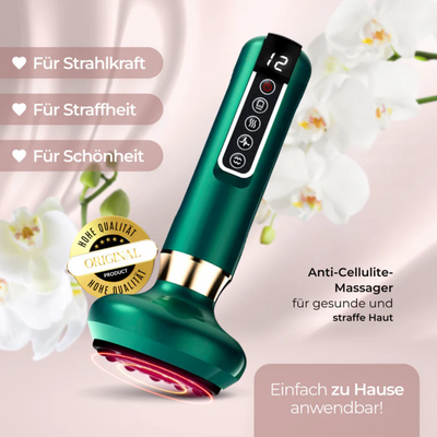 CelluSculpt™ | 4-in-1 Massagegerät mit Schröpfen, Infrarot & Wärme – reduziert Cellulite und Dehnungsstreifen sichtbar