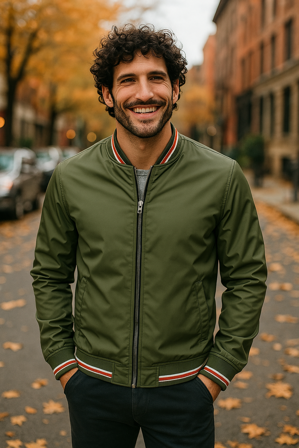 Clark | Vielseitige Herbst-Bomberjacke