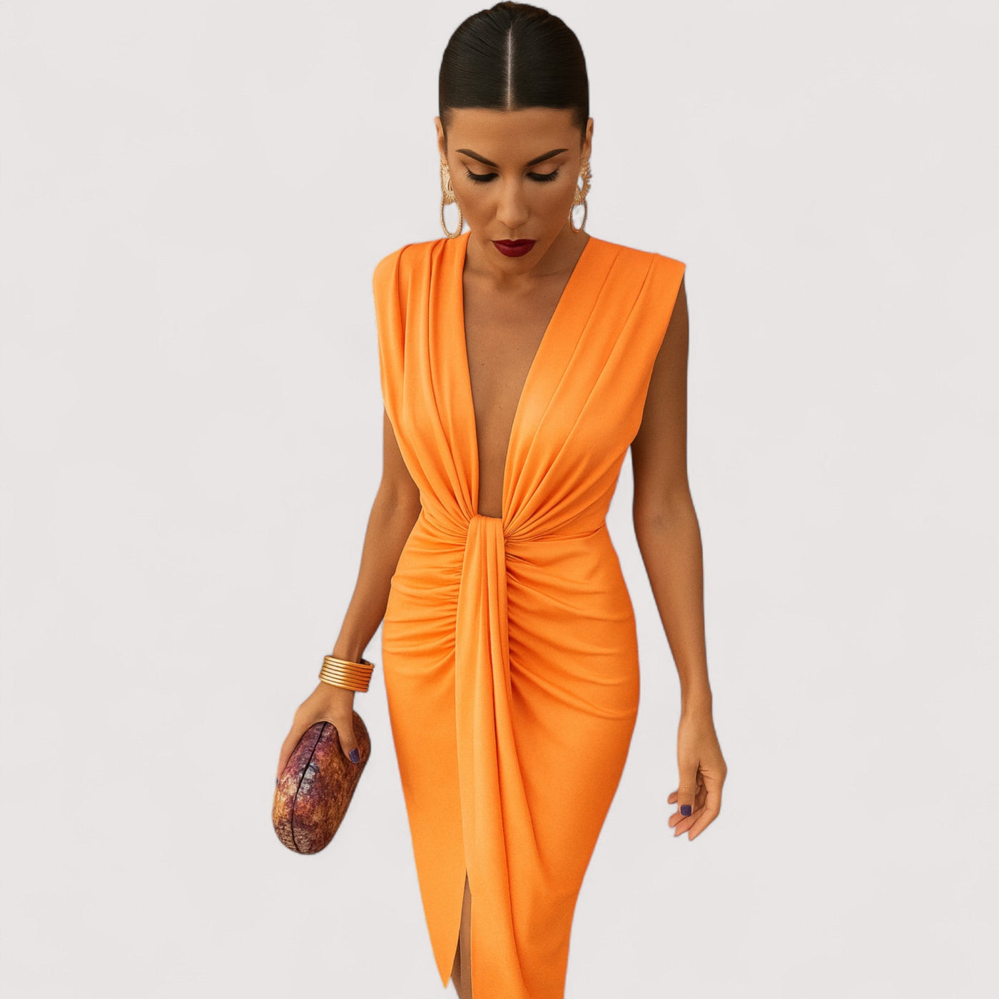Maila™ | Elegantes Drapé-Kleid