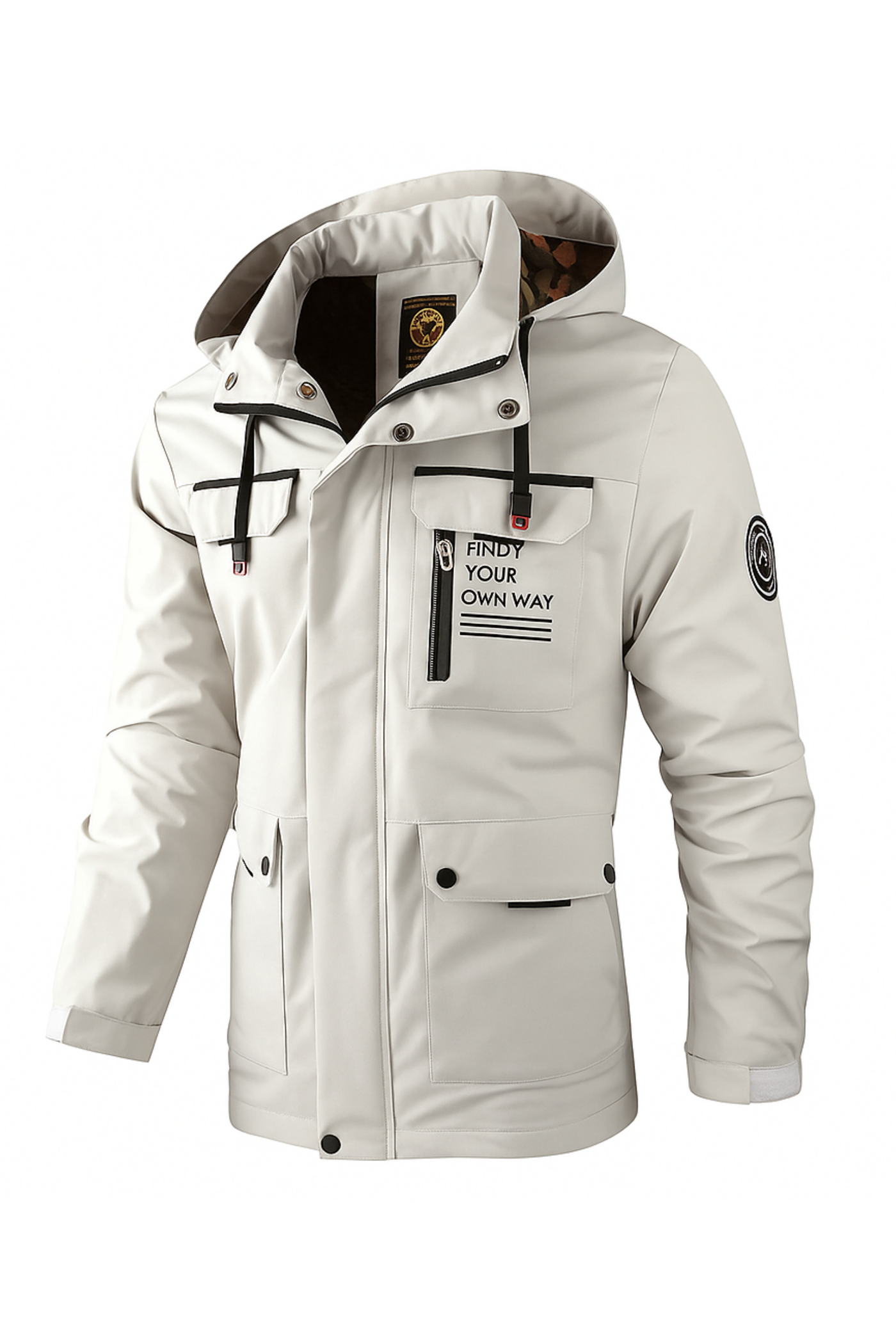 Harden™ | Herren-Winterjacke mit Kapuze