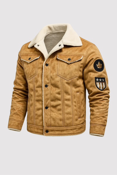 Baldur – Elegante Warme Jacke Mit Knopfleiste