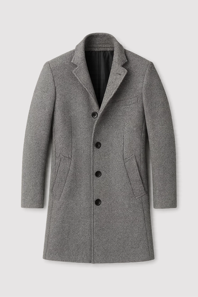 Franck | Langärmlige Jacke mit Knöpfen und Schottenmuster