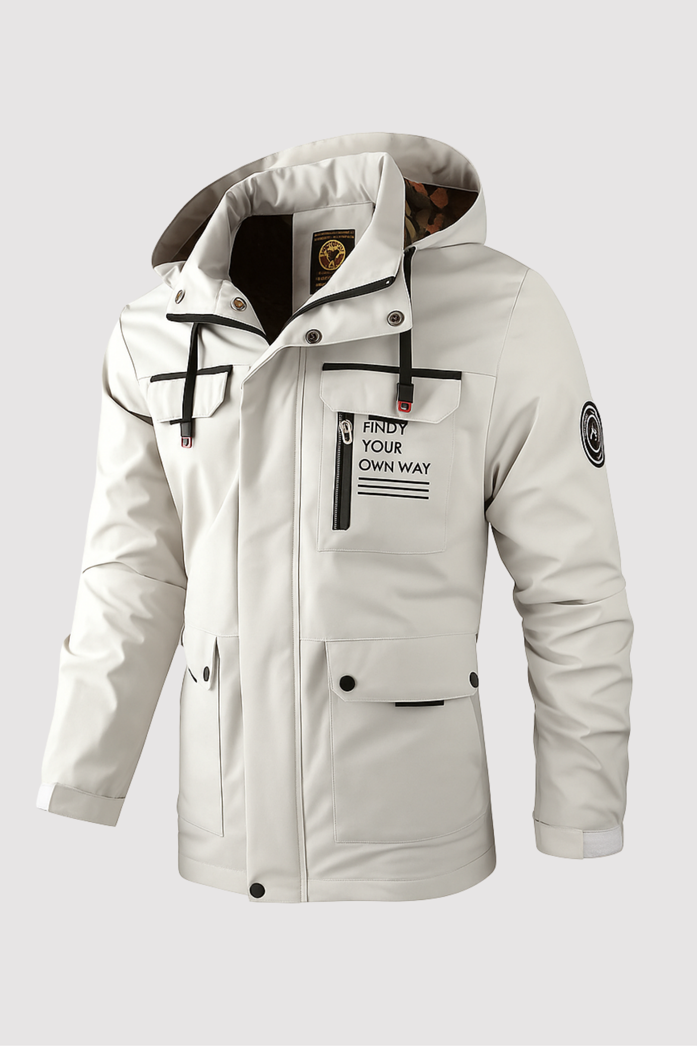 Harden™ | Herren-Winterjacke mit Kapuze