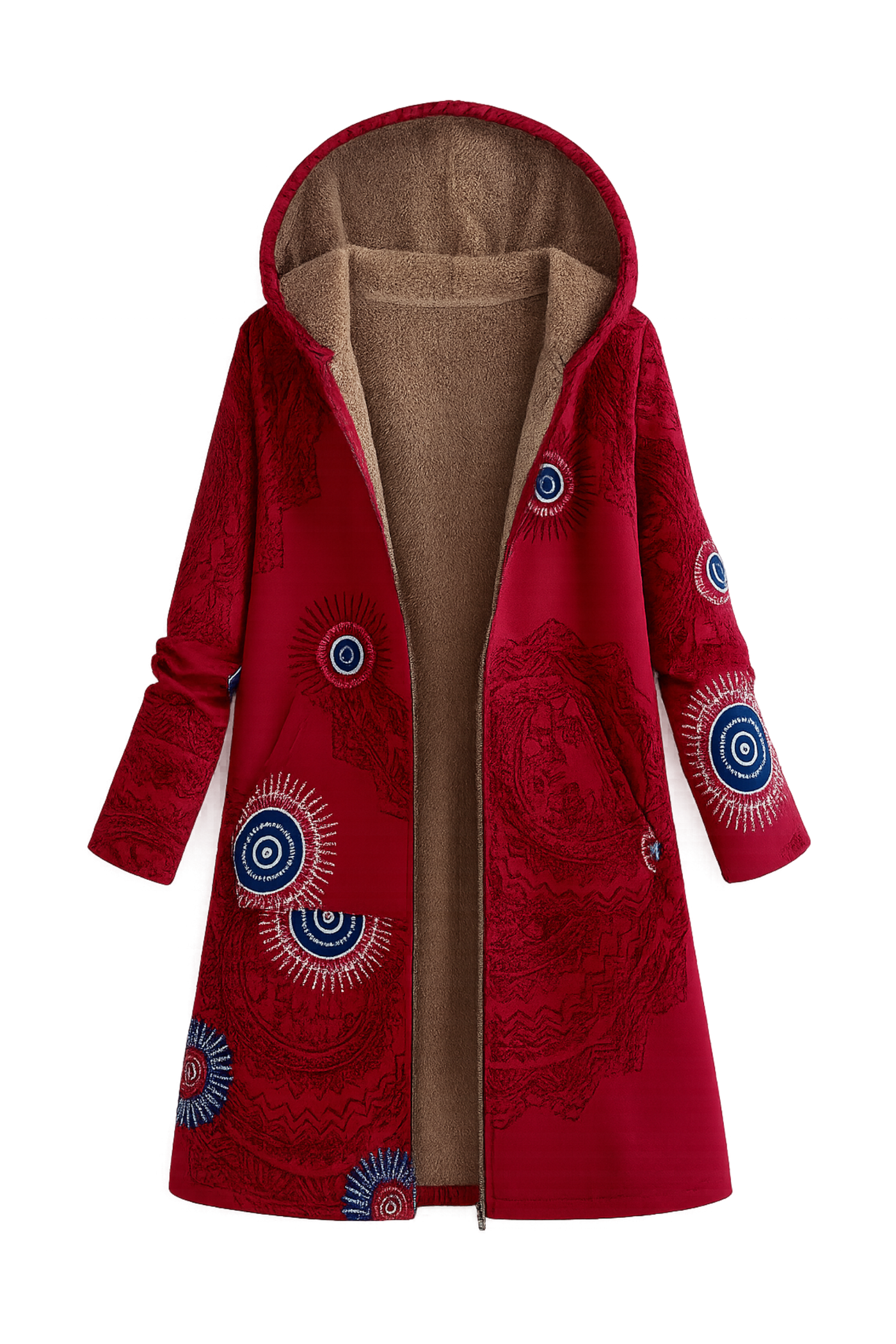 Christina™ Kuschelige Kapuzenjacke