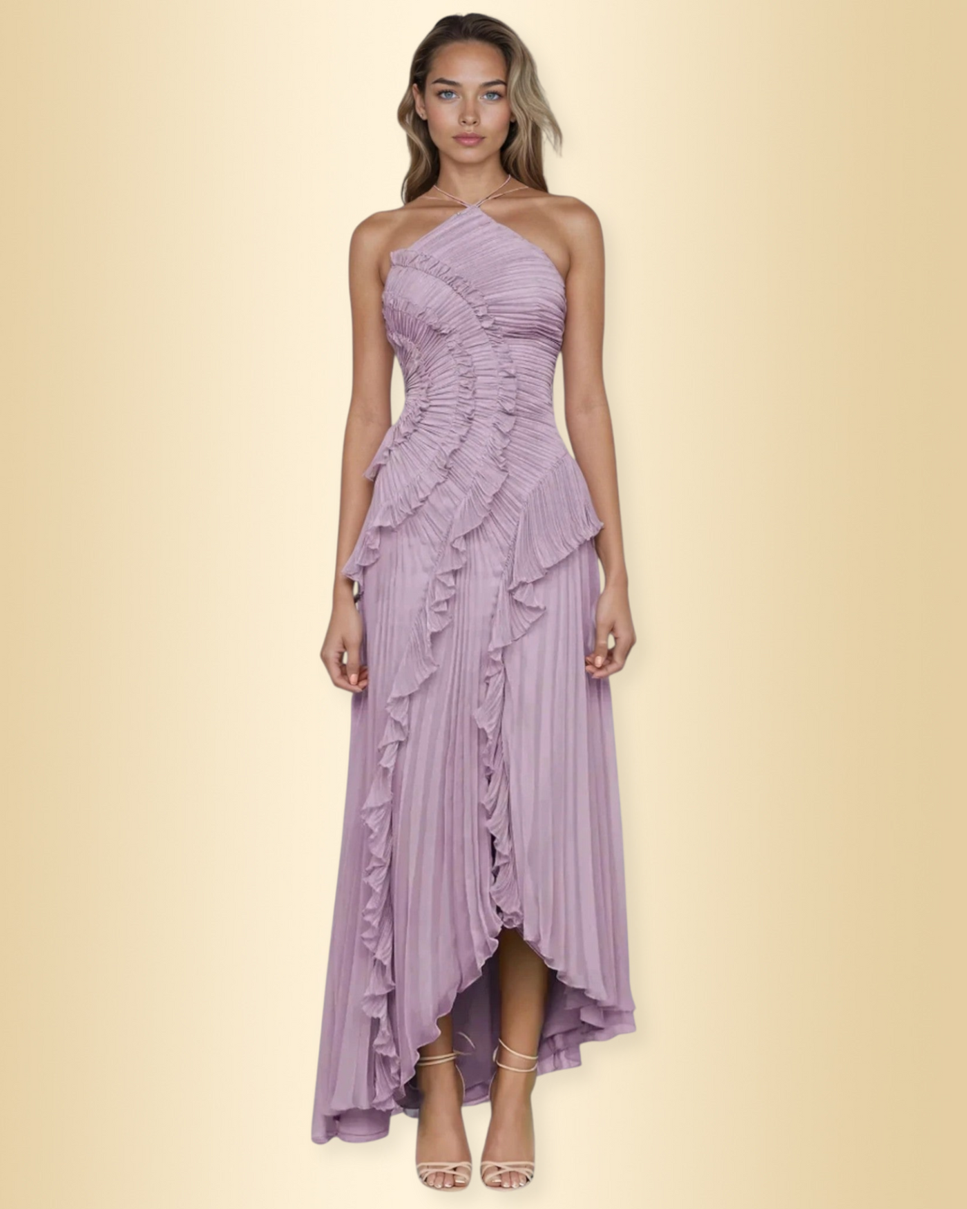 Gina™ | Fliederfarbenes Kleid