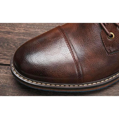 Aaron™ | Premium-Oxford-Stiefel aus Leder