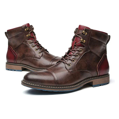 Aaron™ | Premium-Oxford-Stiefel aus Leder