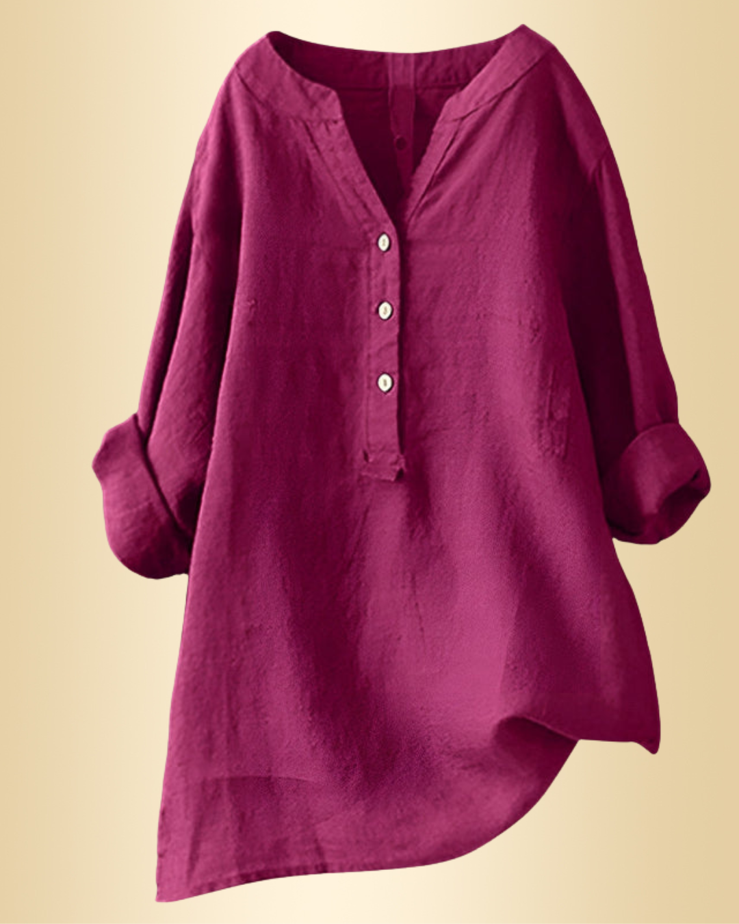 Zarina - Bequeme Leinenbluse