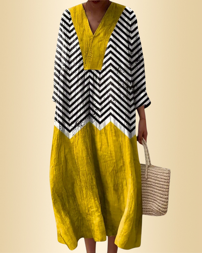 Julia™ | Elegantes Geometrisches Kleid