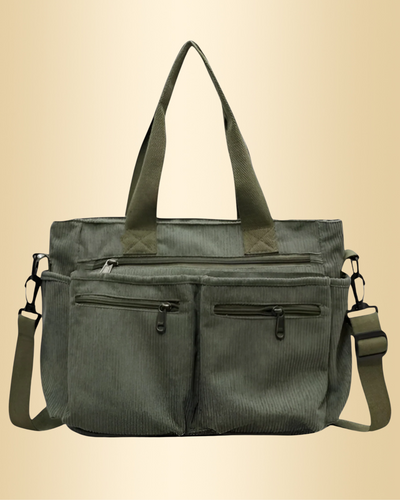 Selma™ | Geräumige Cord-Umhängetasche