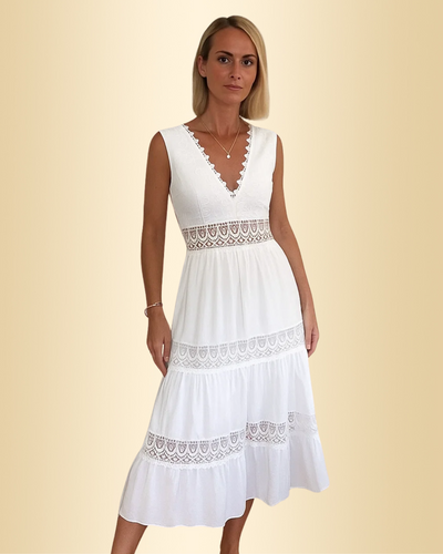 Noelia™ | Boho Midi-Kleid