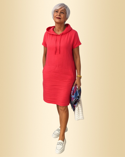 Noor™ | Lässiges Kapuzenkleid