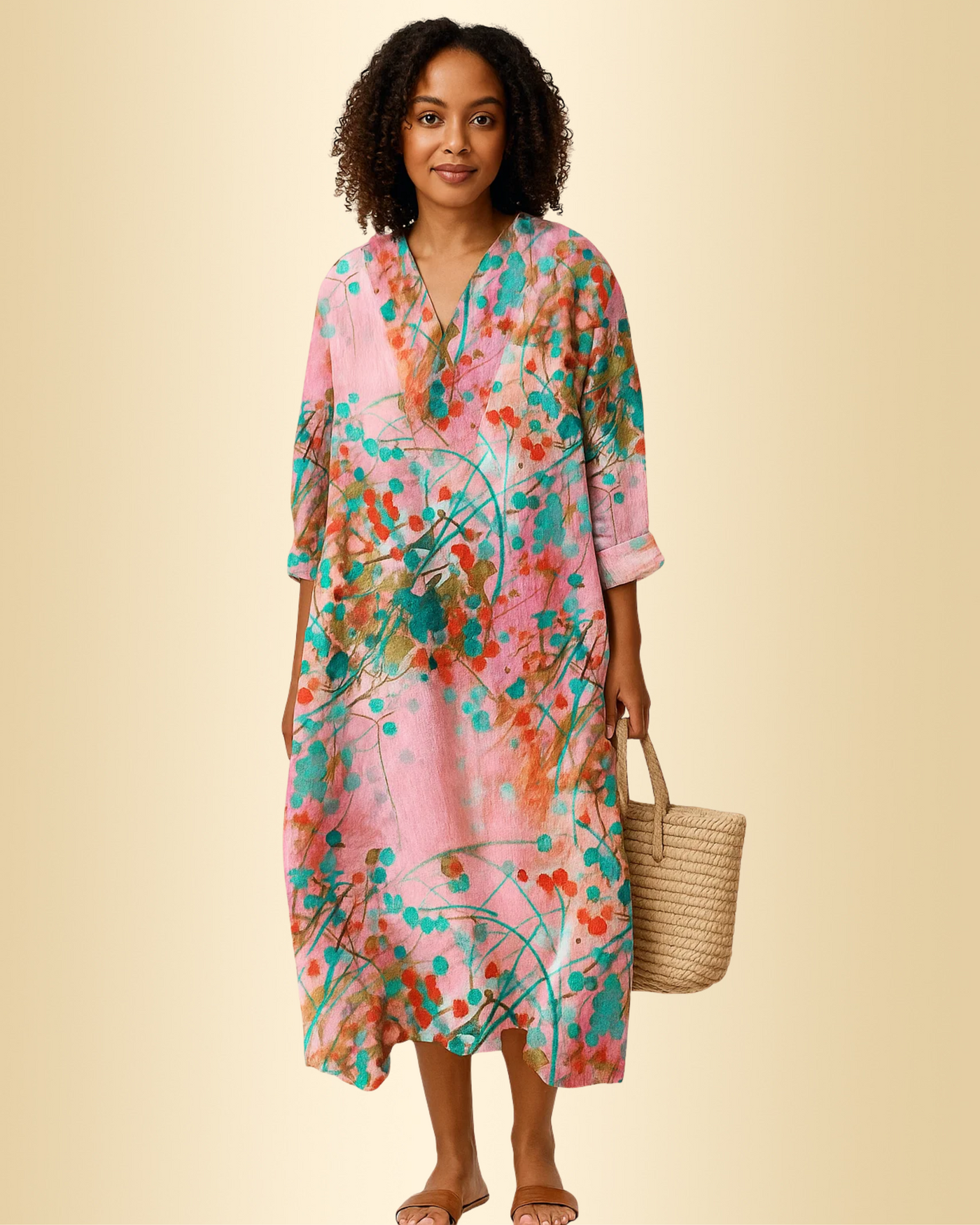 Amy™ | Elegantes Geometrisches Kleid