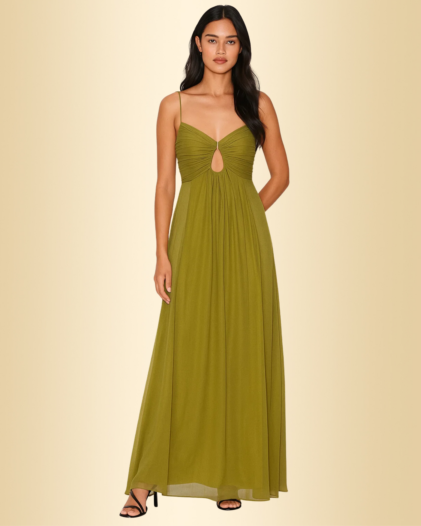 Antea™ | Keyhole Maxikleid