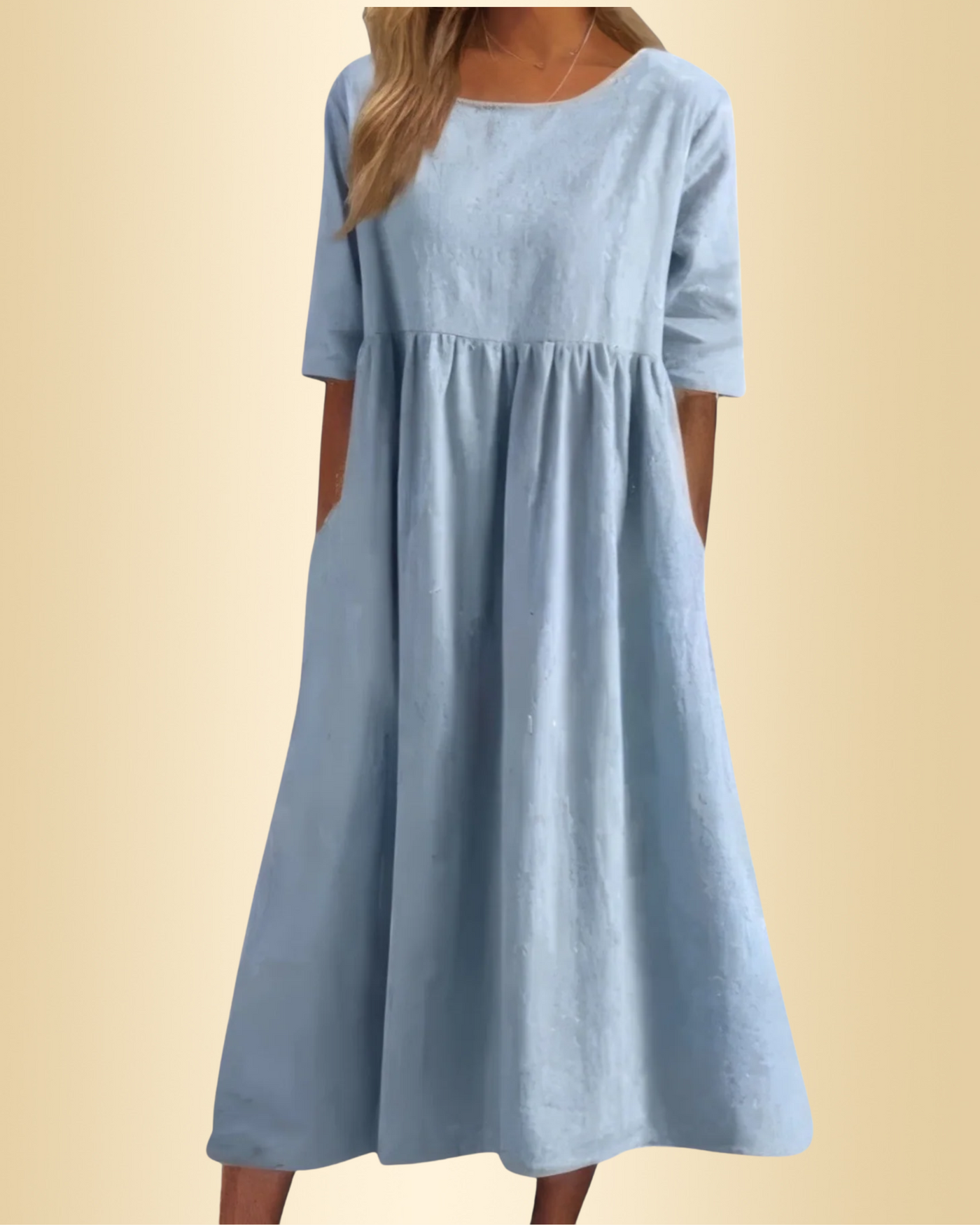 Selina™ | Schmeichelhaftes Baumwollkleid