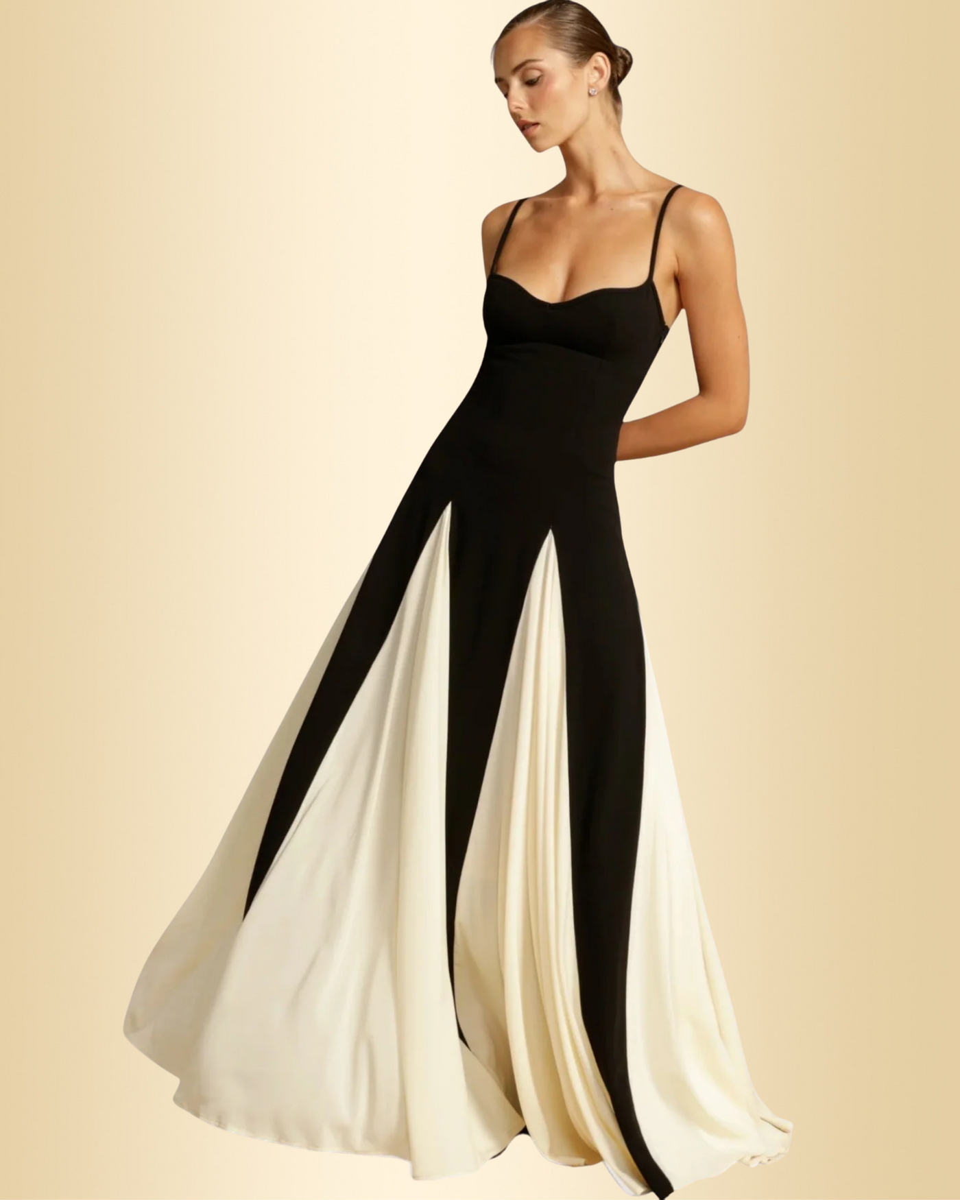 Dalia™ | Elegantes langes Kleid