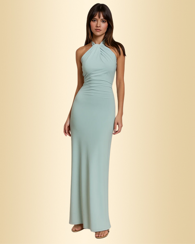 Olga™ | Halterneck-Maxikleid