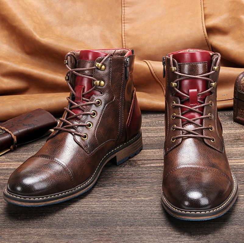 Aaron™ | Premium-Oxford-Stiefel aus Leder
