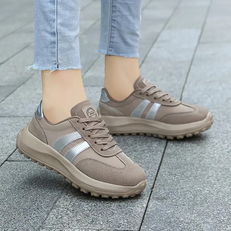 Selina | Damen-Sneaker mit Retro-Charme und Komfortsohle