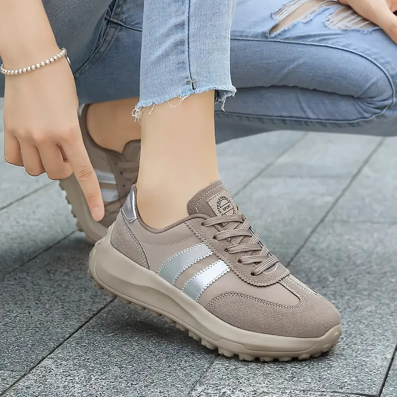 Selina | Damen-Sneaker mit Retro-Charme und Komfortsohle