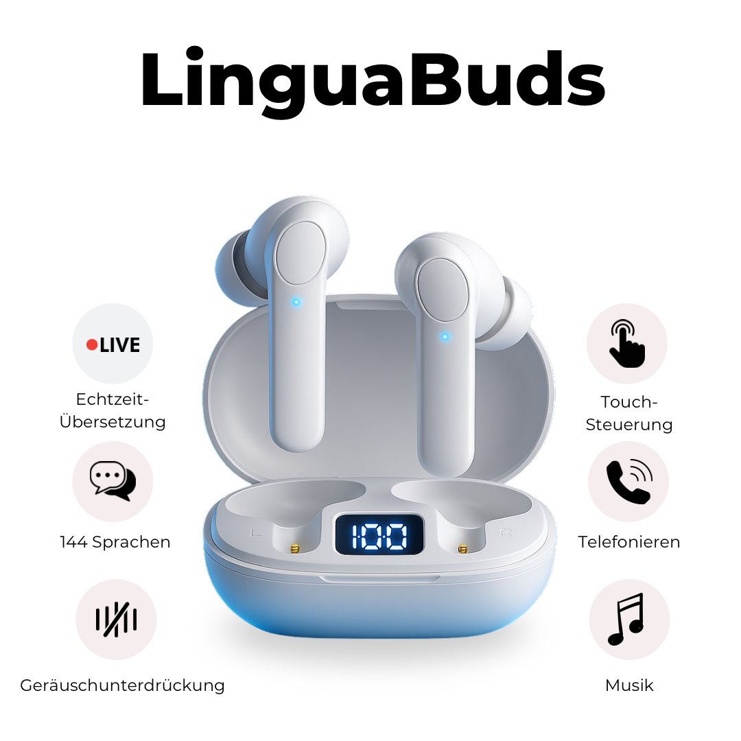 LinguaBuds - Reisen ohne Sprachbarrieren