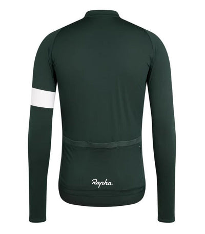 Rapha Unisex | Langarm Fleece Fahrradtrikot