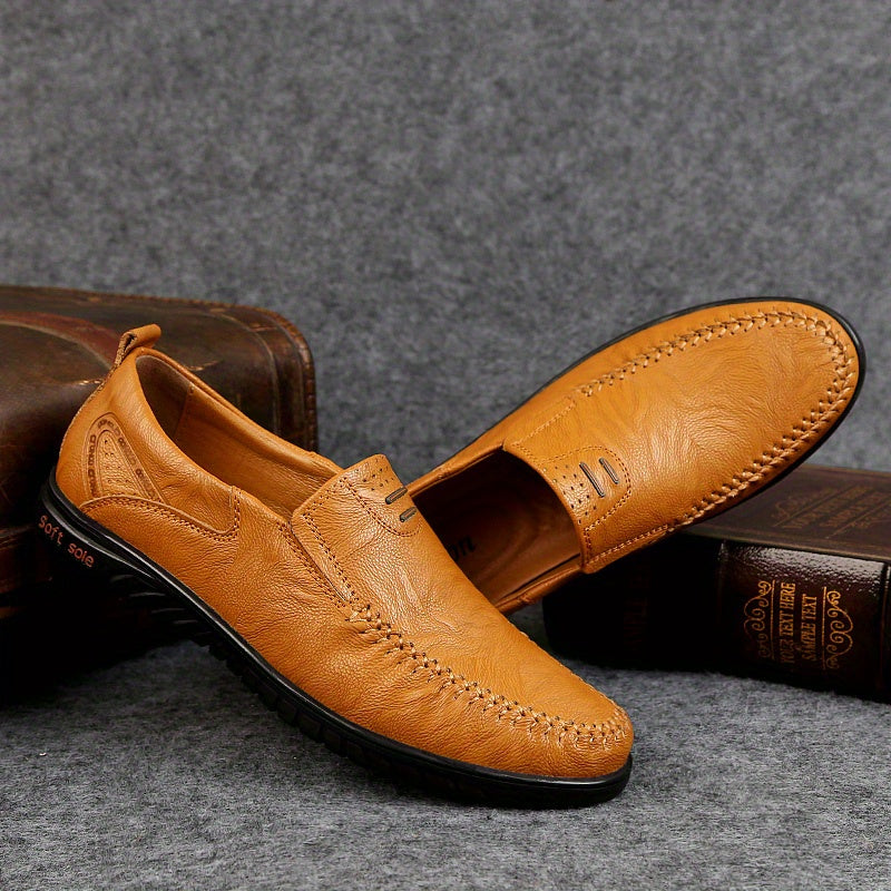 Elegante Leder Slipper