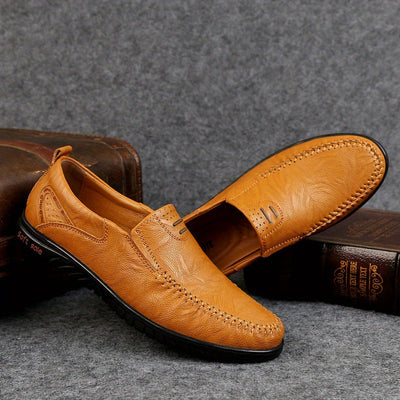 Elegante Leder Slipper